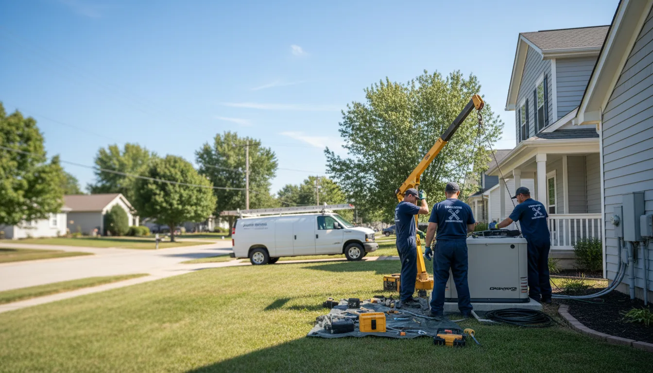 Generator Installation in La Fontaine, IN near me